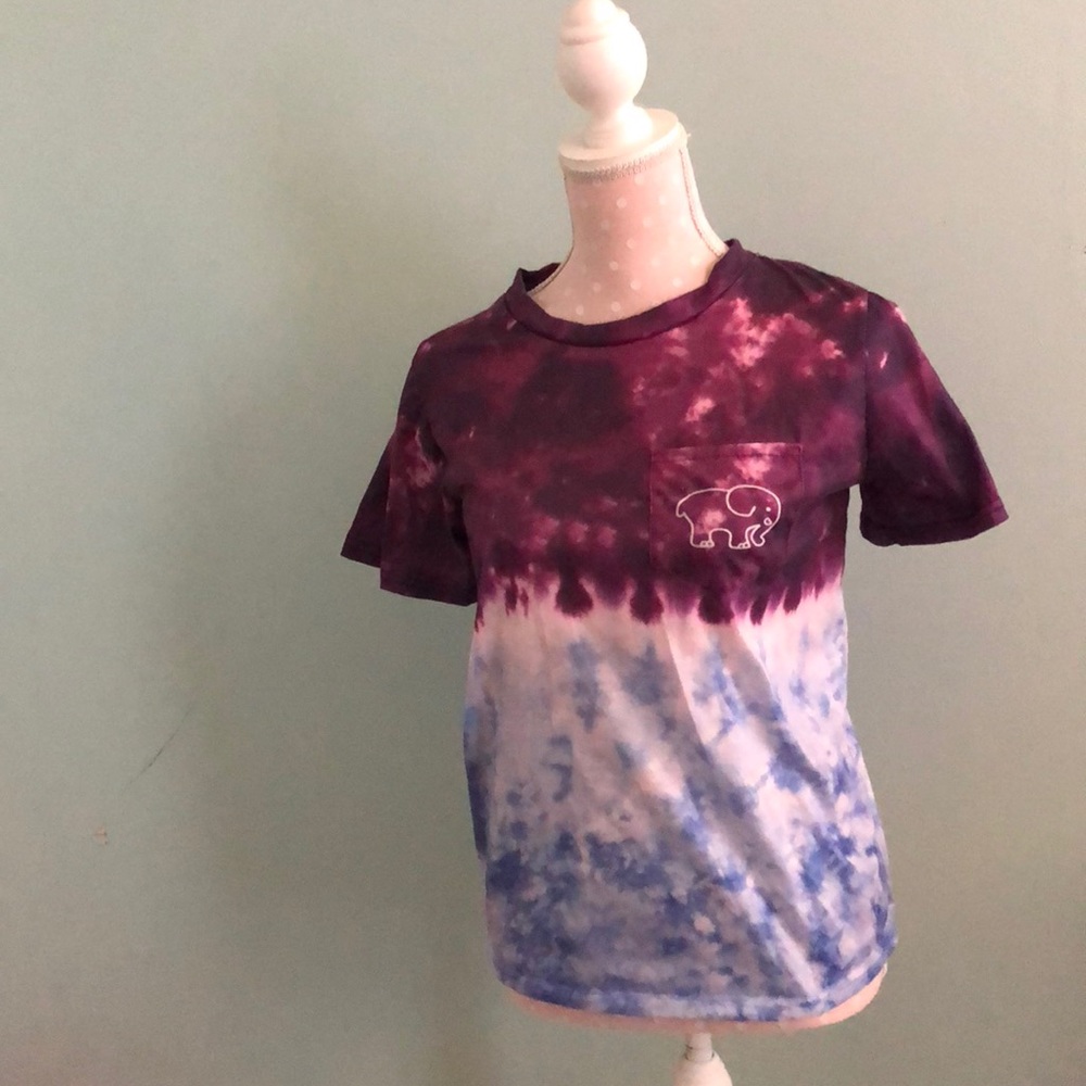Ivory Ella acid wash tee